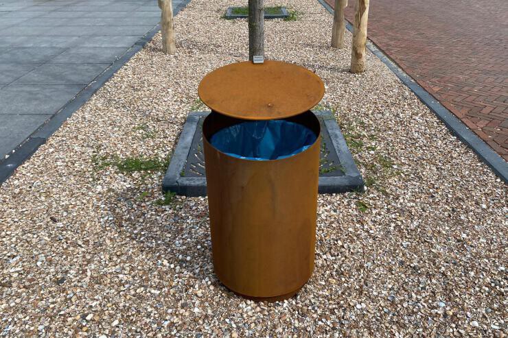 Tubo afvalbak voor parken en recreatiegebieden Tubo afvalbak voor parken en recreatiegebieden