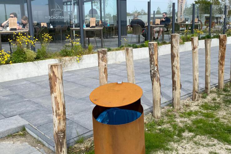 Tubo afvalbak - Vakantiepark De Schotsman Kamperland Tubo afvalbak - Vakantiepark De Schotsman Kamperland