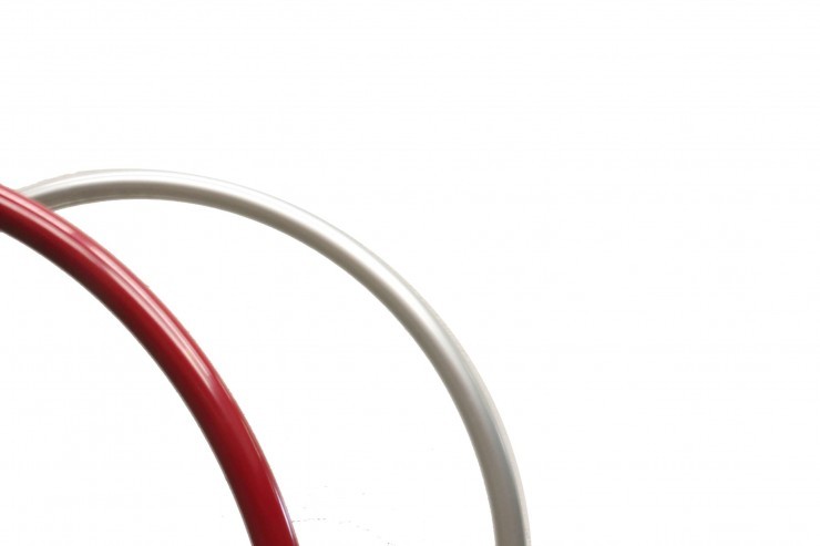 Arc fietsbeugel - gemaakt van verzinkt en gepoedercoat staal Arc fietsbeugel - gemaakt van verzinkt en gepoedercoat staal