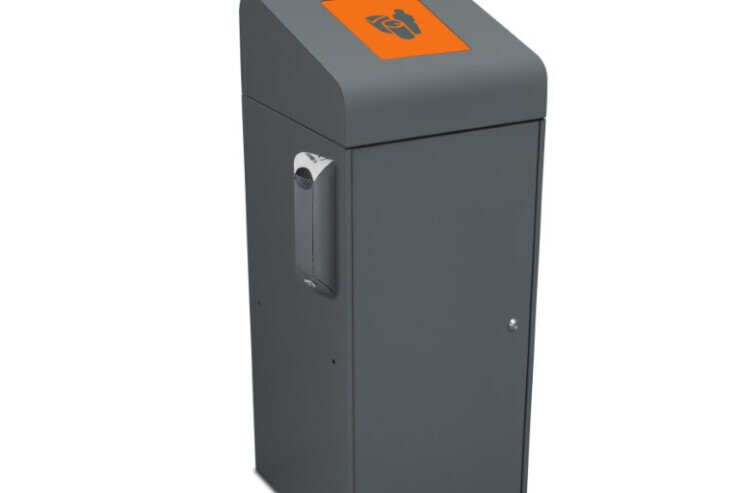 Recycle afvalbak Berlin met asbak Recycle afvalbak Berlin met asbak