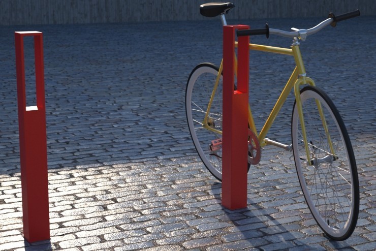 Blenda fietsbeugel beschikbaar in verschillende kleuren