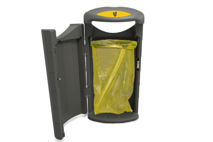 Boston Recycle Afvalbak met binnenring en zakhouder Boston Recycle Afvalbak met binnenring en zakhouder