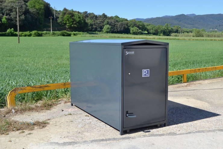 Box fietskluis - vandalisme bestendig en hufterproof Box fietskluis - vandalisme bestendig en hufterproof