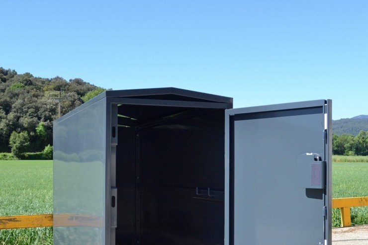 Box fietskluis - zeer gebruiksvriendelijk en weersbestendig Box fietskluis - zeer gebruiksvriendelijk en weersbestendig