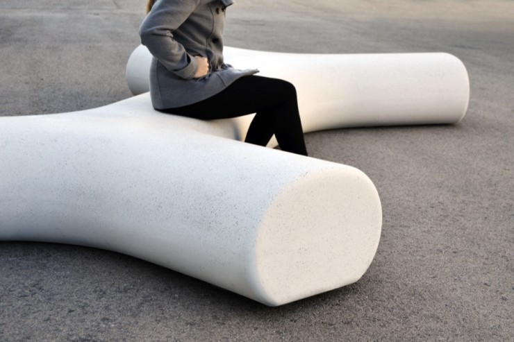 Cinnamon zitelement - modern design van beton Cinnamon zitelement - modern design van beton