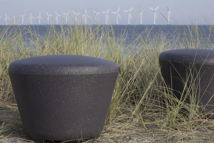 Loop Up zitelement te gebruiken als zitje of poef Loop Up zitelement te gebruiken als zitje of poef