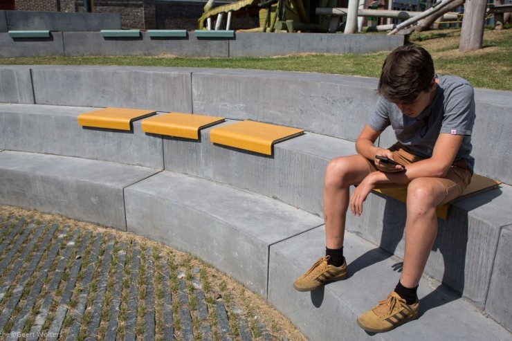 Il Posto stoel - Ideale stoel voor op bestaande trappen, randen en wanden