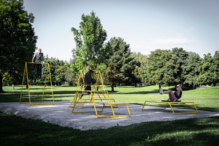 Kebne - Outdoor Fitness toestellen voor de openbare ruimte