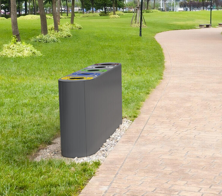 Manchester Recycle Afvalbak voor de openbare buitenruimte
