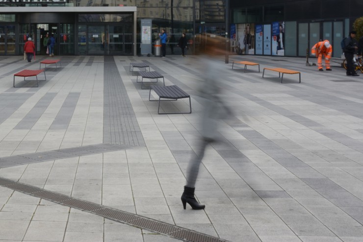 Mayfield bank voor de openbare buitenruimtes zoals pleinen Mayfield bank voor de openbare buitenruimtes zoals pleinen