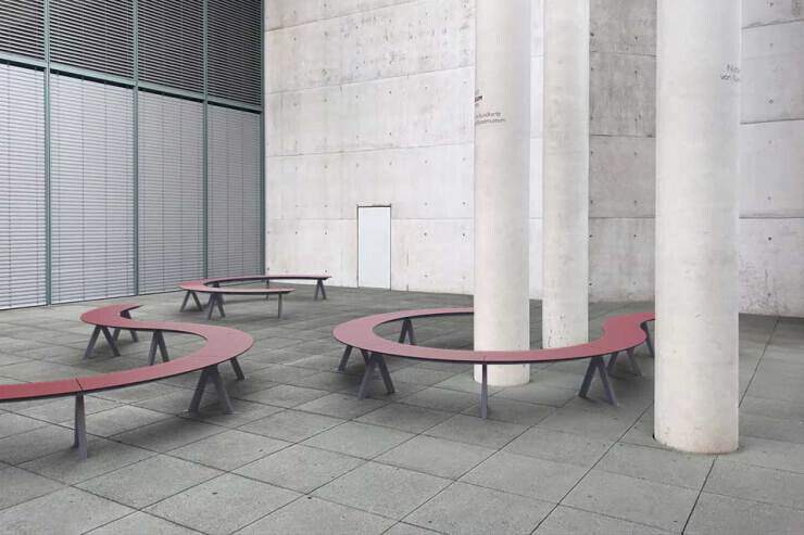 Merlin bank - slingerbank rood Merlin bank - slingerbank rood