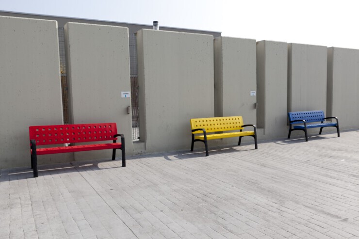 Bank Modo voor in de openbare ruimte Bank Modo voor in de openbare ruimte