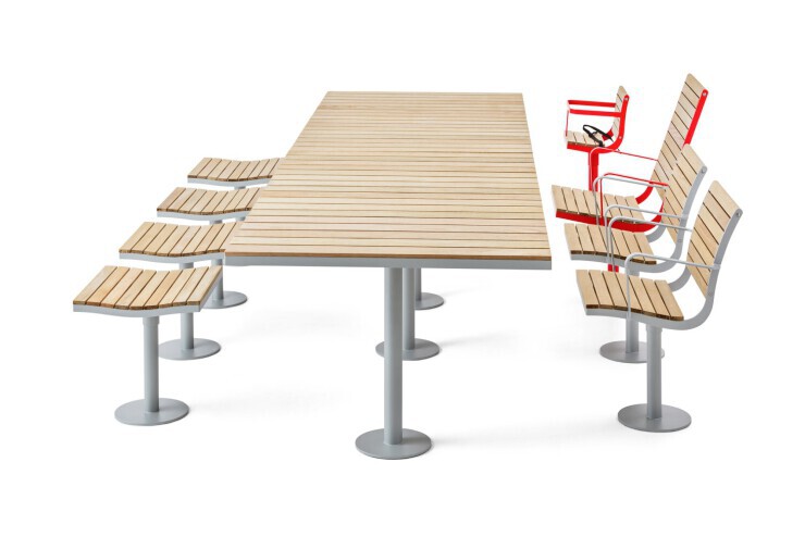 Parco vergadertafel - voor bedrijfsruimten Parco vergadertafel - voor bedrijfsruimten