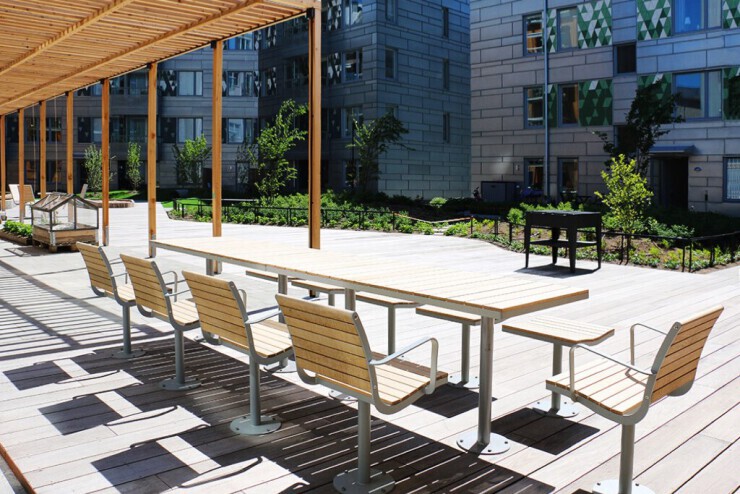 Parco tafel voor de openbare ruimte - bedrijven, hotels en tuinen Parco tafel voor de openbare ruimte - bedrijven, hotels en tuinen