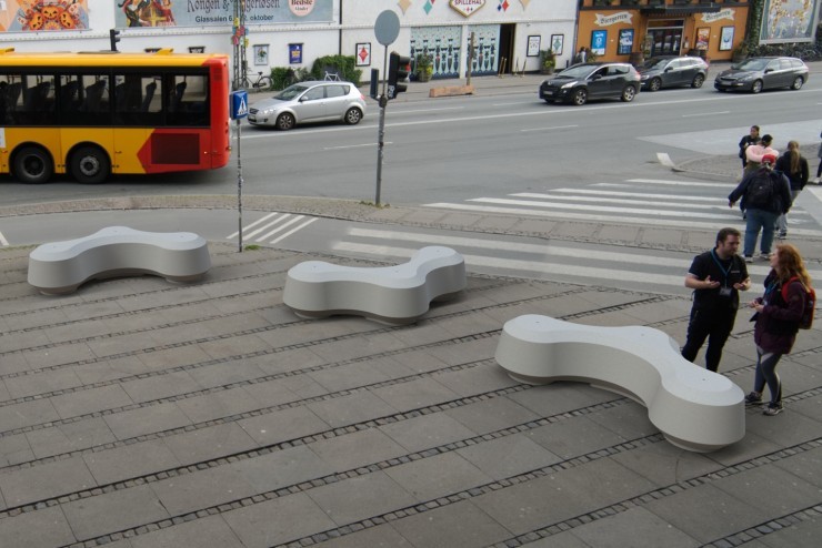 Obstruct zitelement - wit Obstruct zitelement - wit