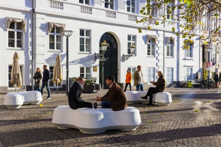 Obstruct zitelement geschikt voor de buitenruimte Obstruct zitelement geschikt voor de buitenruimte