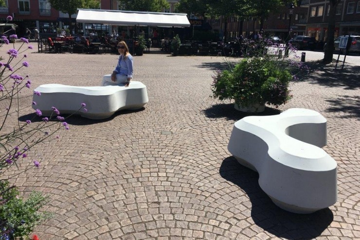 Obstruct zitelement - voor parken Obstruct zitelement - voor parken