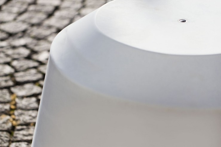 Obstruct zitelement van gewapend beton Obstruct zitelement van gewapend beton