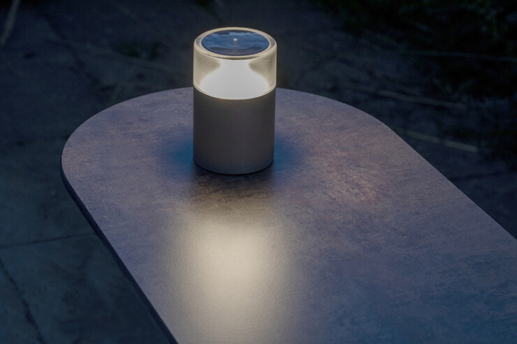 Plateau Picknicktafel met Point Sun verlichting Plateau Picknicktafel met Point Sun verlichting