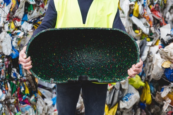 Rio zitelement gemaakt van gerecycled polyethyleen Rio zitelement gemaakt van gerecycled polyethyleen