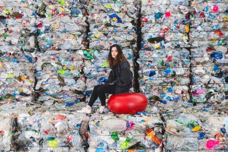Rio zitelement gemaakt van gerecycled polyethyleen Rio zitelement gemaakt van gerecycled polyethyleen