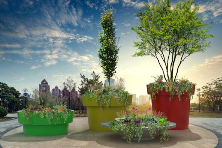 Gianto Grande Plantenbak geschikt voor bomen Gianto Grande Plantenbak geschikt voor bomen