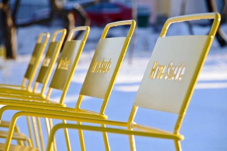 Amager stoel - gepersonaliseerde logo, tekst Amager stoel - gepersonaliseerde logo, tekst