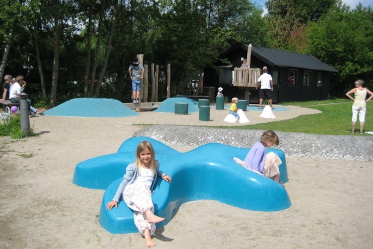 StarFish zitelement - Speeltoestel en landschapsobject in één