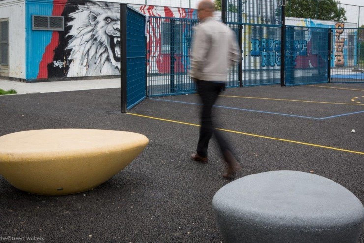 Supercell zitelementen - in geel en bruin Supercell zitelementen - in geel en bruin