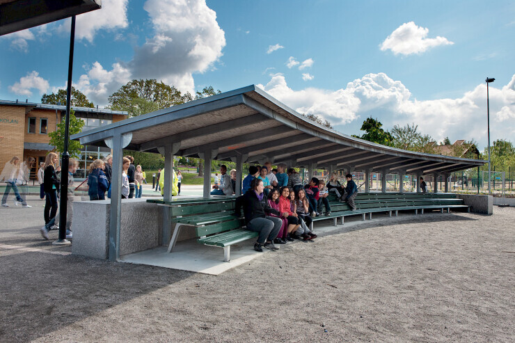 Wembley parkbank voor sportverenigingen, scholen en parken