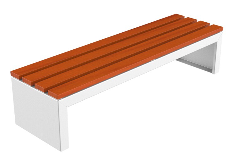 Zeus Plus Bank zonder rugleuning - Guinees hardhout Zeus Plus Bank zonder rugleuning - Guinees hardhout