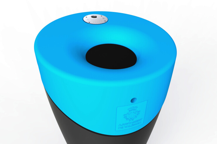 Afvalbak Alvium met slot Afvalbak Alvium met slot