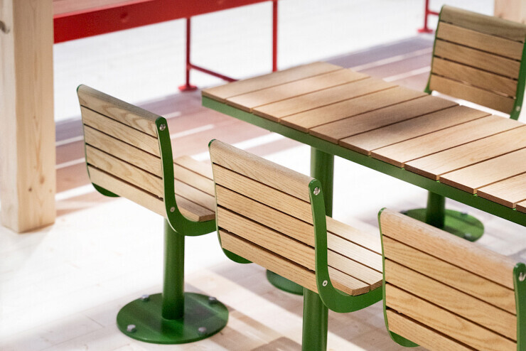 Parco junior tafel en stoelen - voor peuters en kleuters