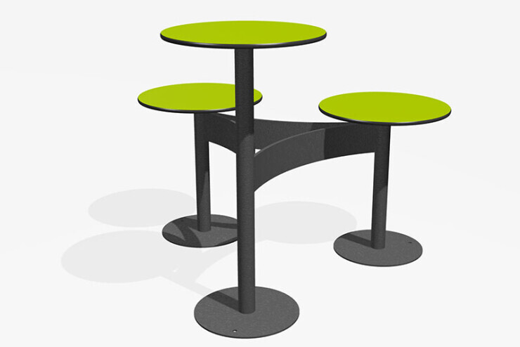 Tetatet tweezitter met tafeltje in limegroen - keuze uit 19 kleuren Tetatet tweezitter met tafeltje in limegroen - keuze uit 19 kleuren