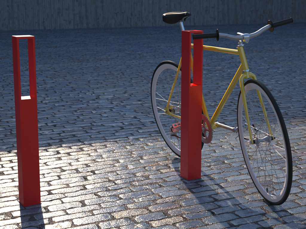 Blenda fietsbeugel beschikbaar in verschillende kleuren
