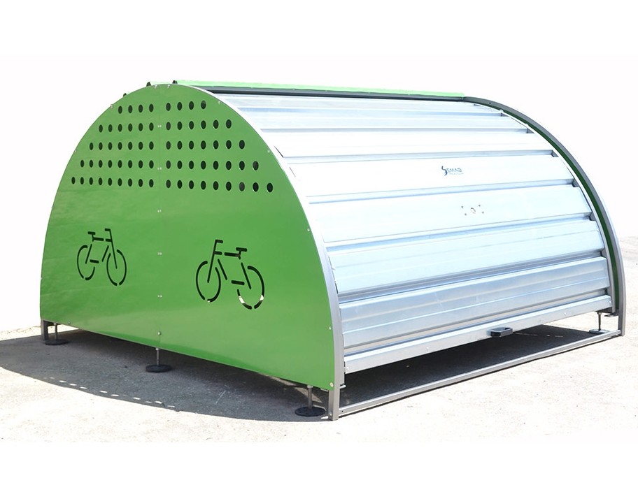 Box modulaire fietskluis - bescherming tegen diefstal en weersinvloeden 