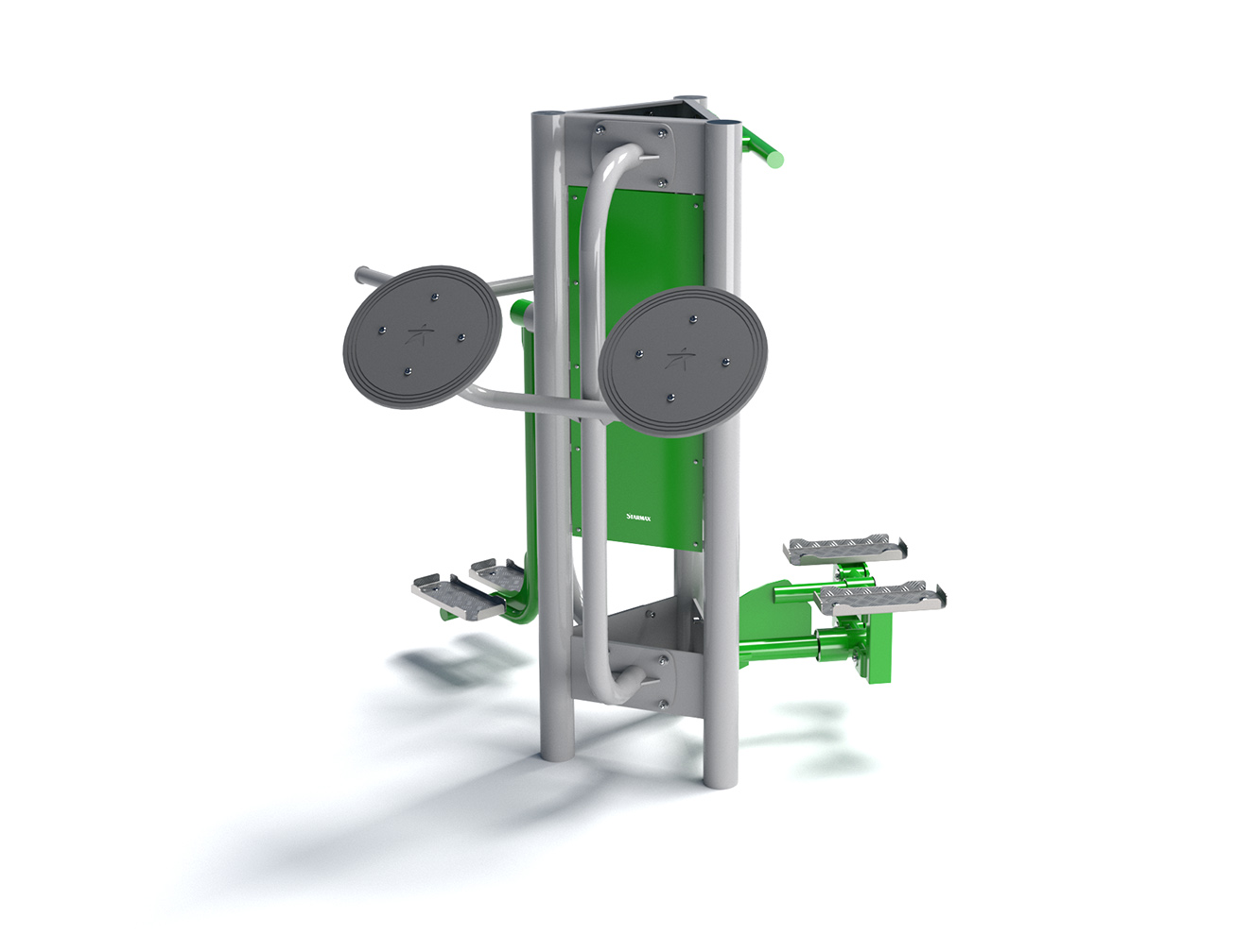 Buitenfitness - skitrainer, Tai Chi wheels, step Buitenfitness - skitrainer, Tai Chi wheels, step (5-11-13)