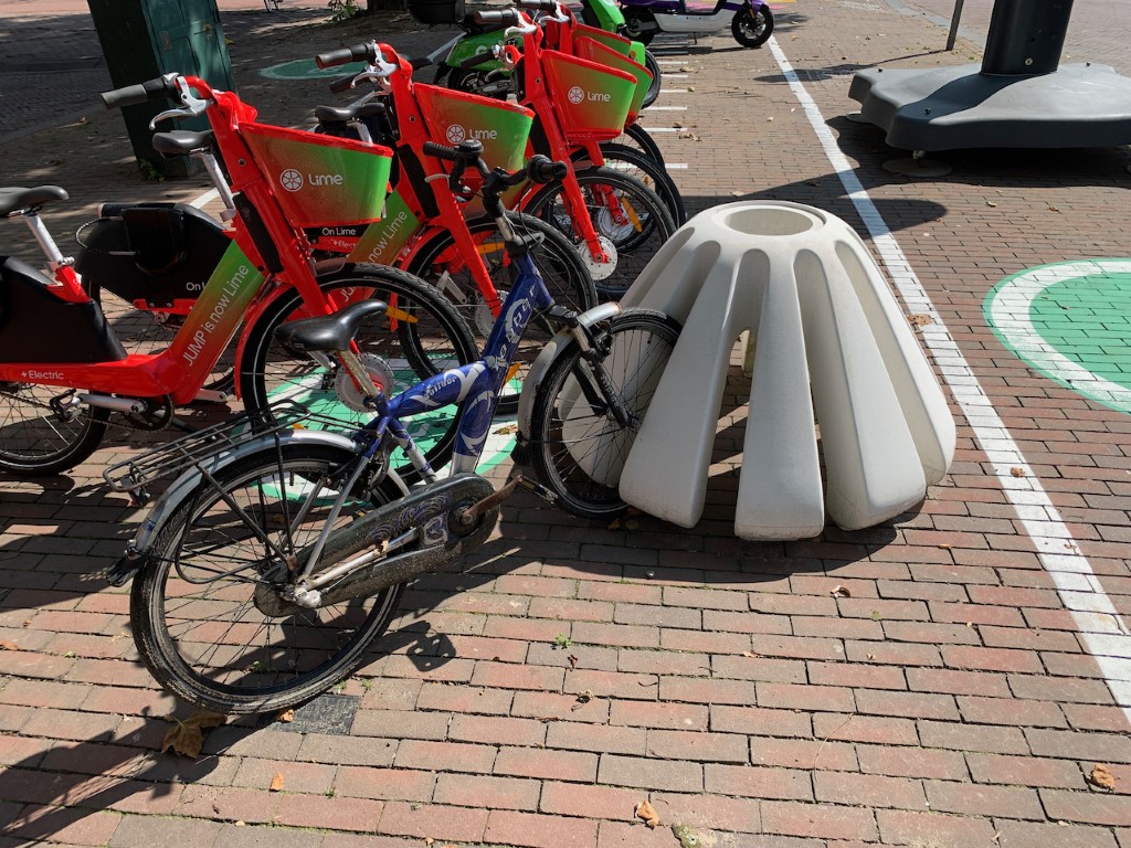 Jello fietsparkeren geschikt voor elke buitenruimte