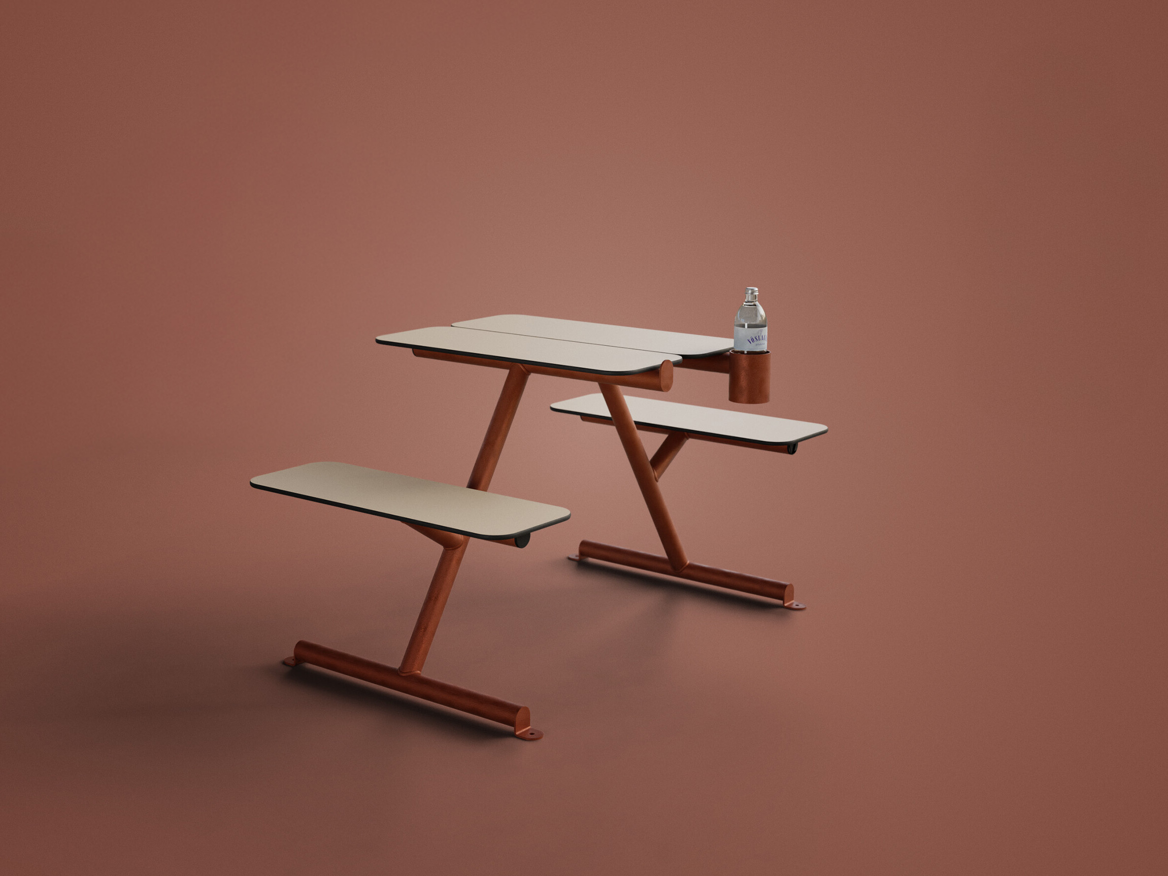 Four and More - Tafel-bankcombinatie