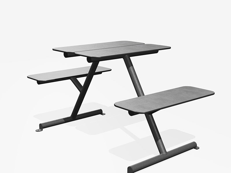 Four and More - Tafel-bankcombinatie