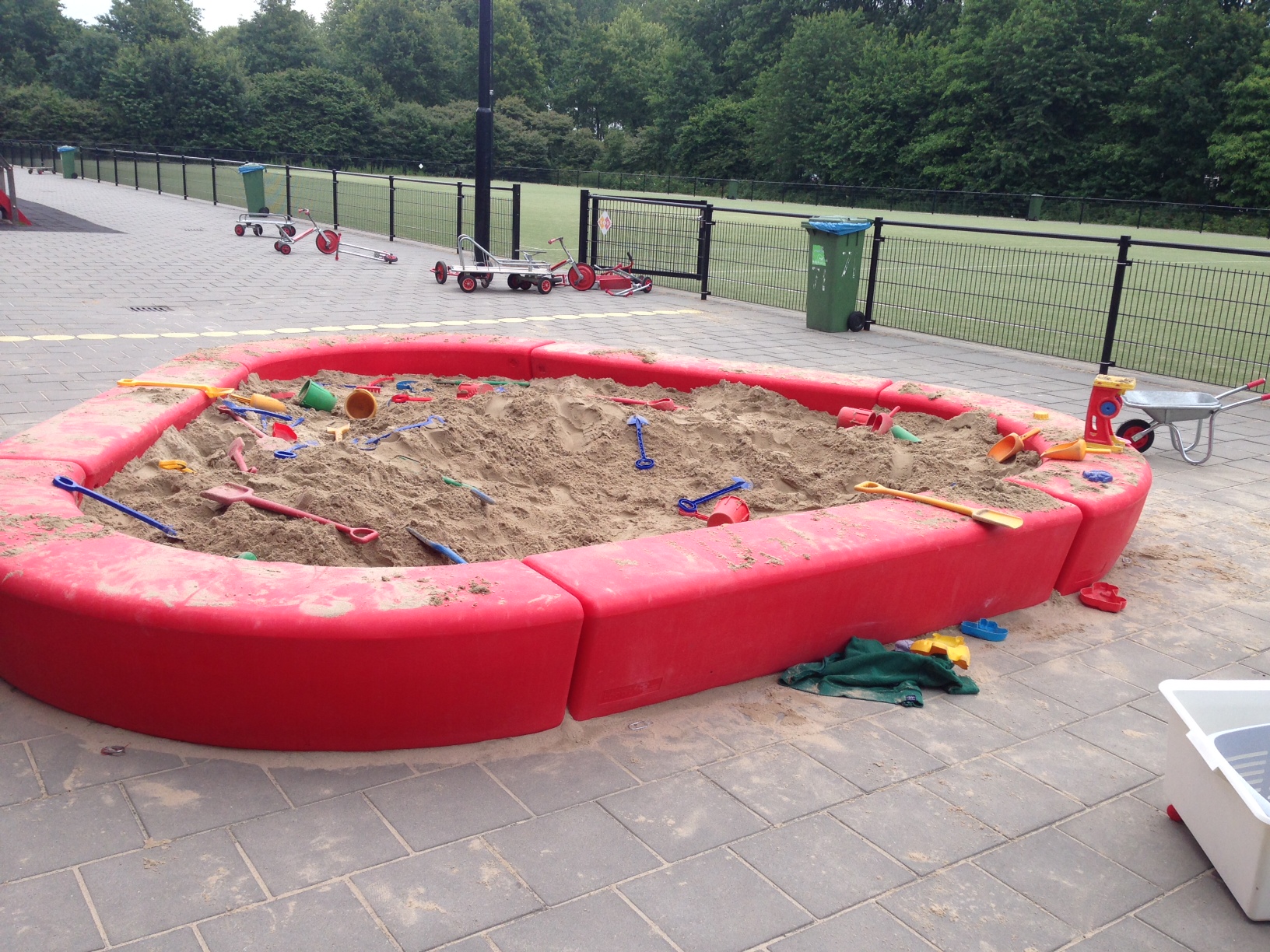 Loop zandbak - Kindvriendelijk door veilig afgeronde vormen