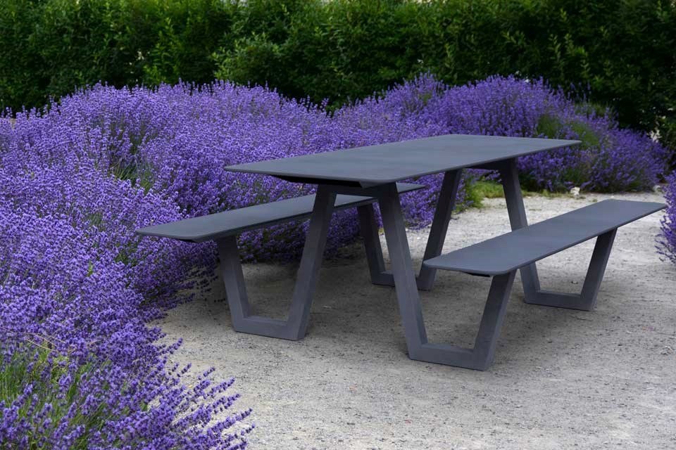 Picnic HPL picknicktafel voor parken en pleinen Picnic HPL picknicktafel voor parken en pleinen