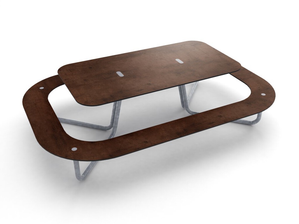 Plateau-O Picknicktafel