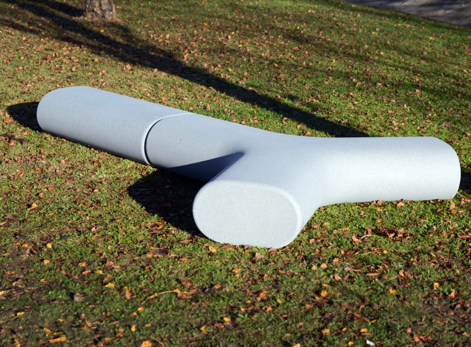 Cinnamon zitelement - set van betonnen modulaire zitelementen Cinnamon zitelement - set van betonnen modulaire zitelementen