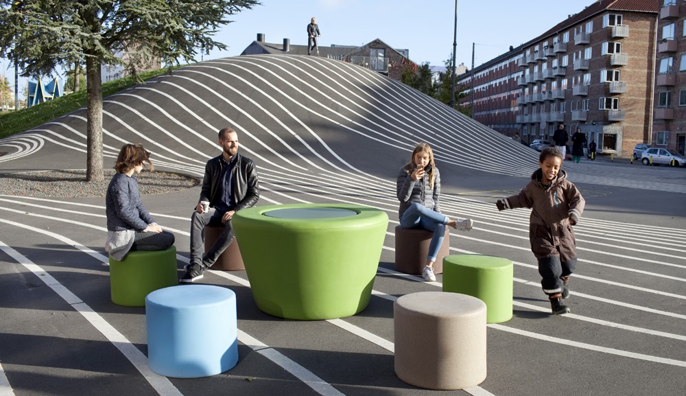 Loop Picnicktafel HopOp 500 voor de openbare ruimte