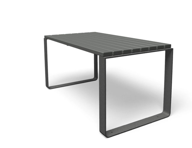 Mayfield tafel van hout - verkrijgbaar in 3 kleuren grijs