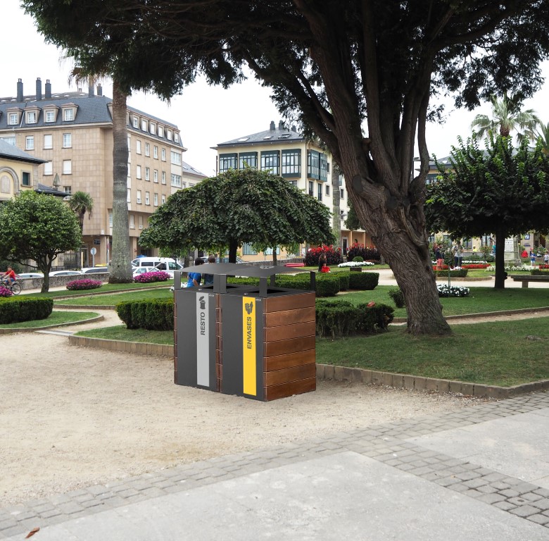Valencia afvalstation - geschikt voor kantoren,  horeca, parken en winkelcentra