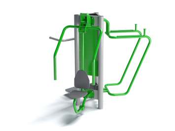 Buitenfitnesstoestel | 3-in-1 trainingsstation