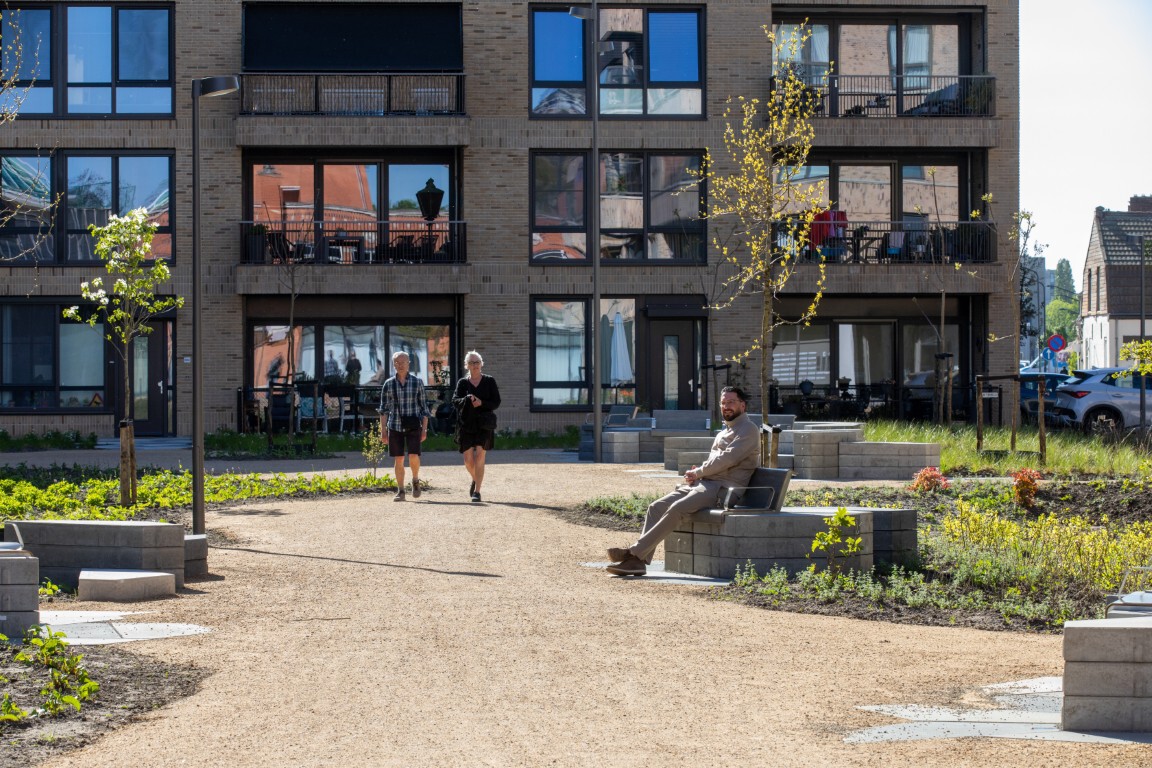 Een groene ontmoetingsplek in binnenstad Oosterhout